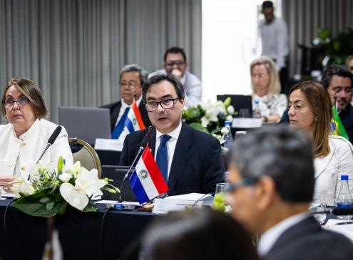 Viceministro en reunión de Gobernadores Fonplata