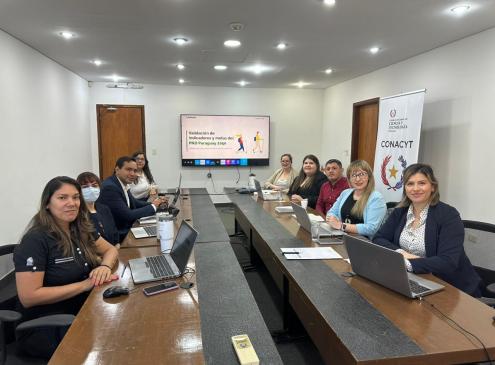 Reunión de validación de los indicadores y metas del PND Paraguay 2050