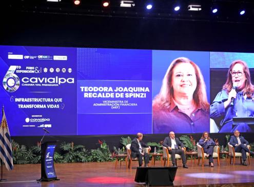 Viceministra Teodora Recalde